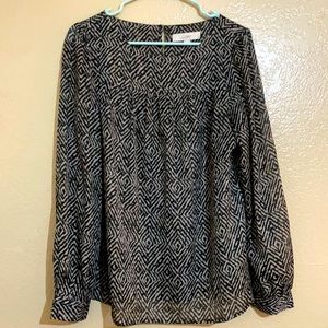 Ann Taylor Loft size M leopard print